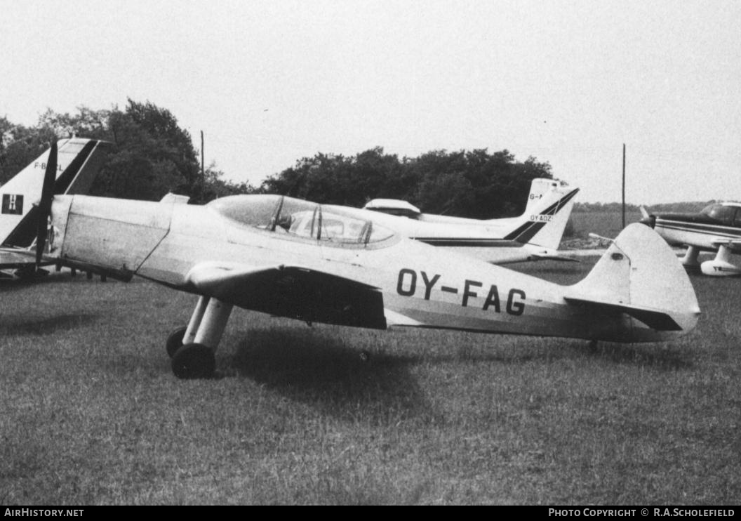 Aircraft Photo of OY-FAG | SAI KZ-II Trainer | AirHistory.net #9874