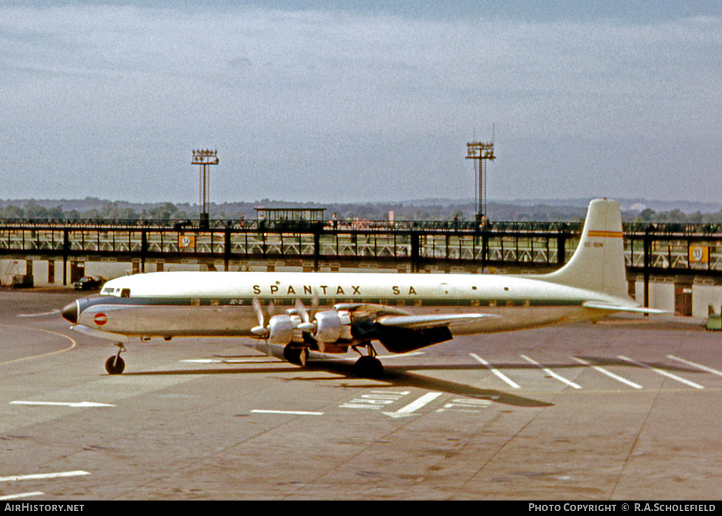 Aircraft Photo of EC-BDM | Douglas DC-7C | Spantax | AirHistory.net #9877