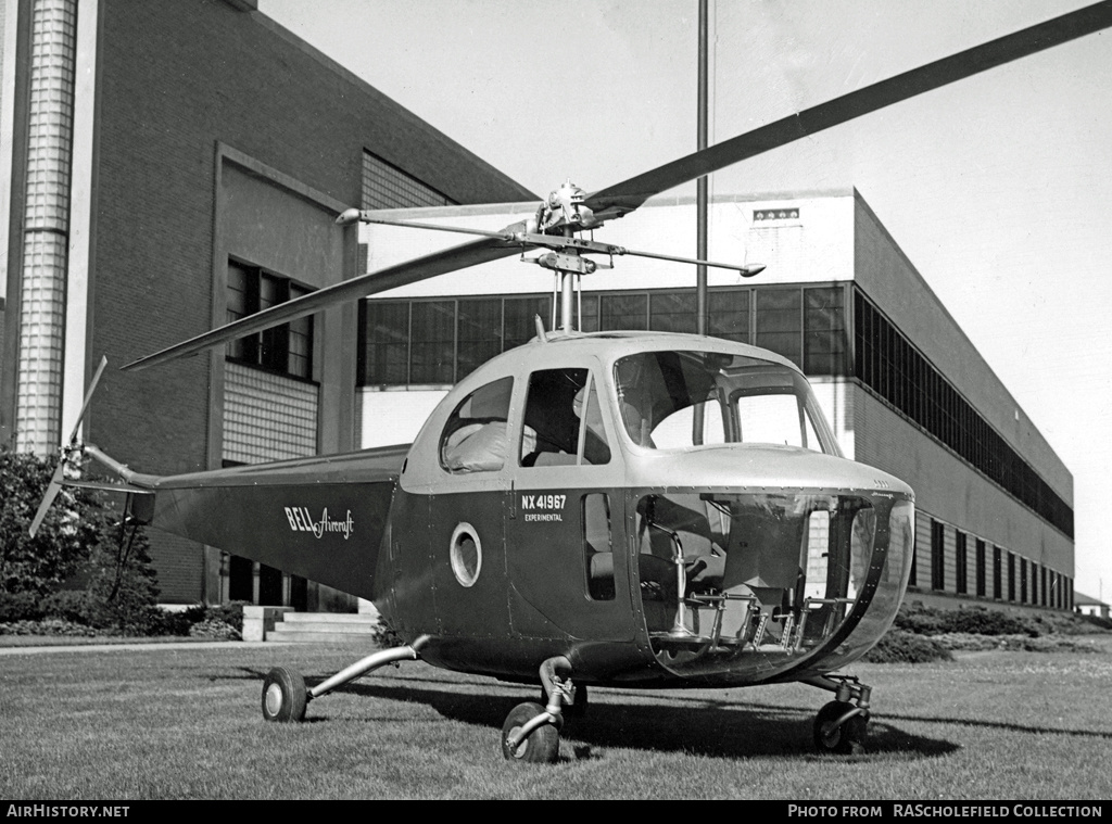 Aircraft Photo of NX41967 | Bell 47B | Bell Aircraft | AirHistory.net #9882