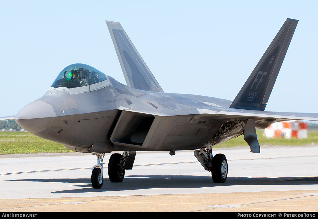 Aircraft Photo of 09-4187 / AF09-187 | Lockheed Martin F-22A Raptor | USA - Air Force | AirHistory.net #9910