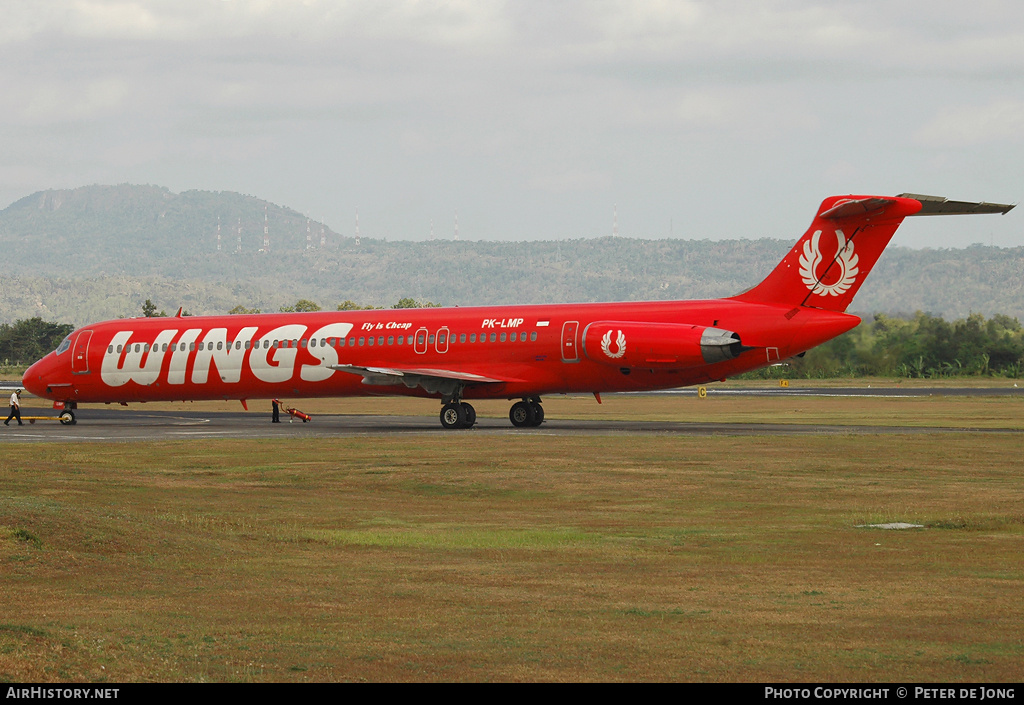 Aircraft Photo of PK-LMP | McDonnell Douglas MD-82 (DC-9-82) | Wings Air | AirHistory.net #9913