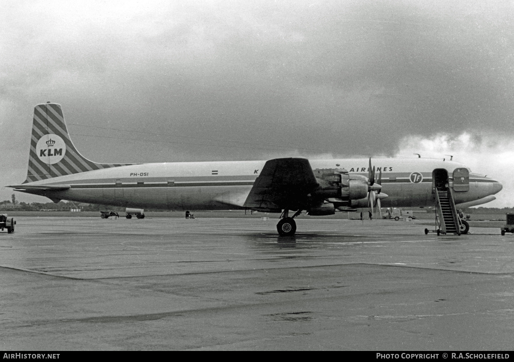 Aircraft Photo of PH-DSI | Douglas DC-7C(F) | KLM - Royal Dutch Airlines | AirHistory.net #9918