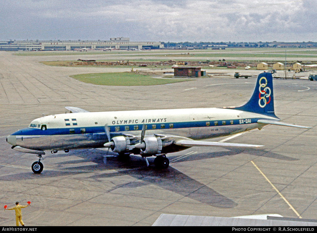 Aircraft Photo of SX-DAI | Douglas DC-6B | Olympic Airways | AirHistory.net #9919