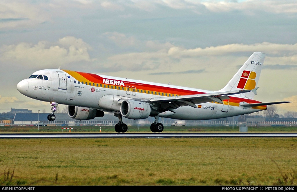 Aircraft Photo of EC-FGR | Airbus A320-211 | Iberia | AirHistory.net #9928