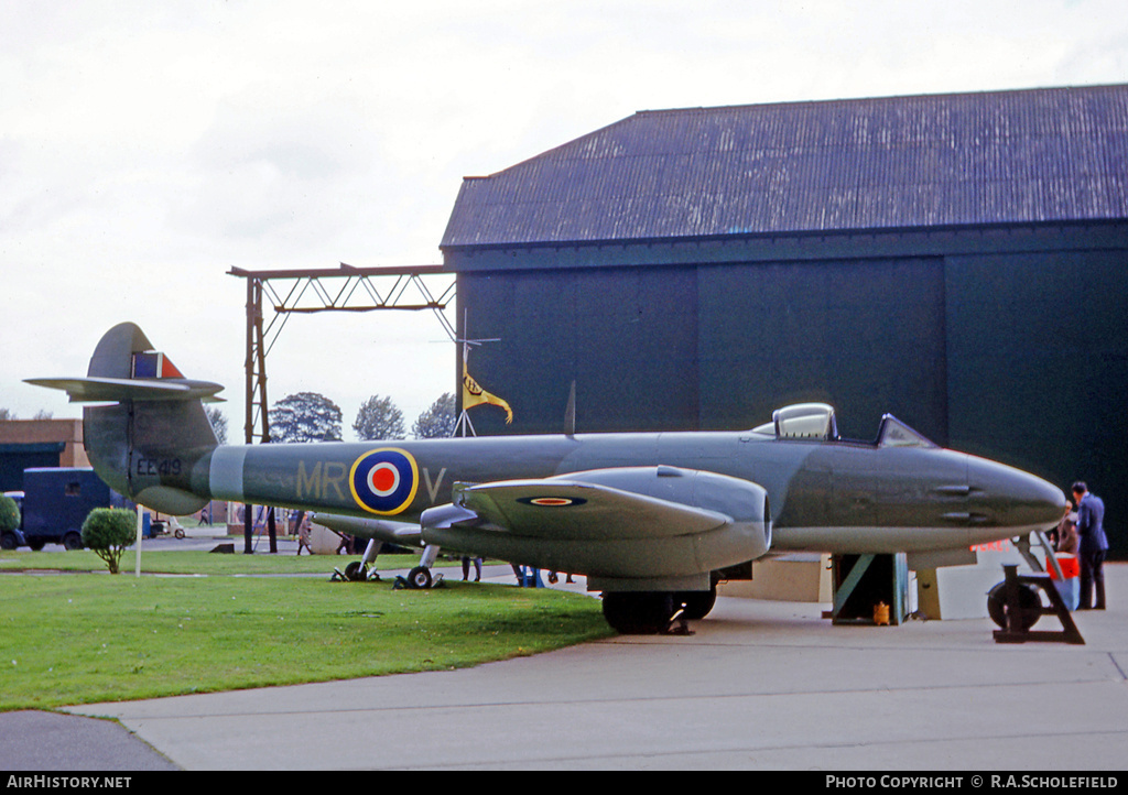 Aircraft Photo of EE419 | Gloster Meteor F3 | UK - Air Force | AirHistory.net #9946