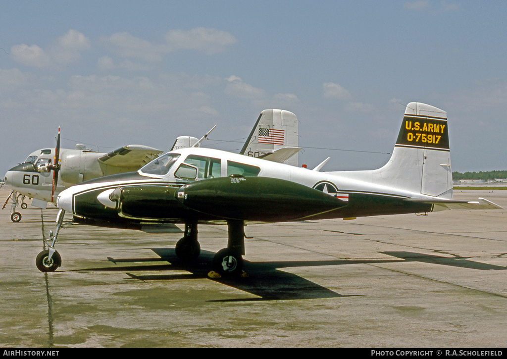 Aircraft Photo of 57-5917 / 0-75917 | Cessna U-3A Blue Canoe (310A/L-27A) | USA - Army | AirHistory.net #9967