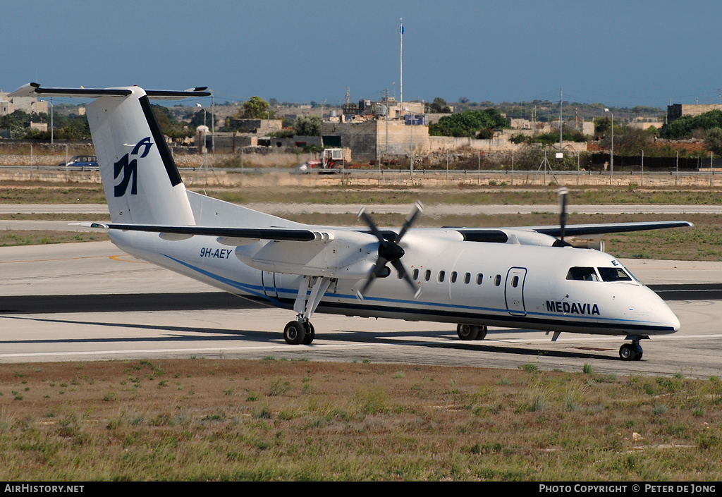 Aircraft Photo of 9H-AEY | Bombardier DHC-8-311Q Dash 8 | Medavia - Mediterranean Aviation | AirHistory.net #9969