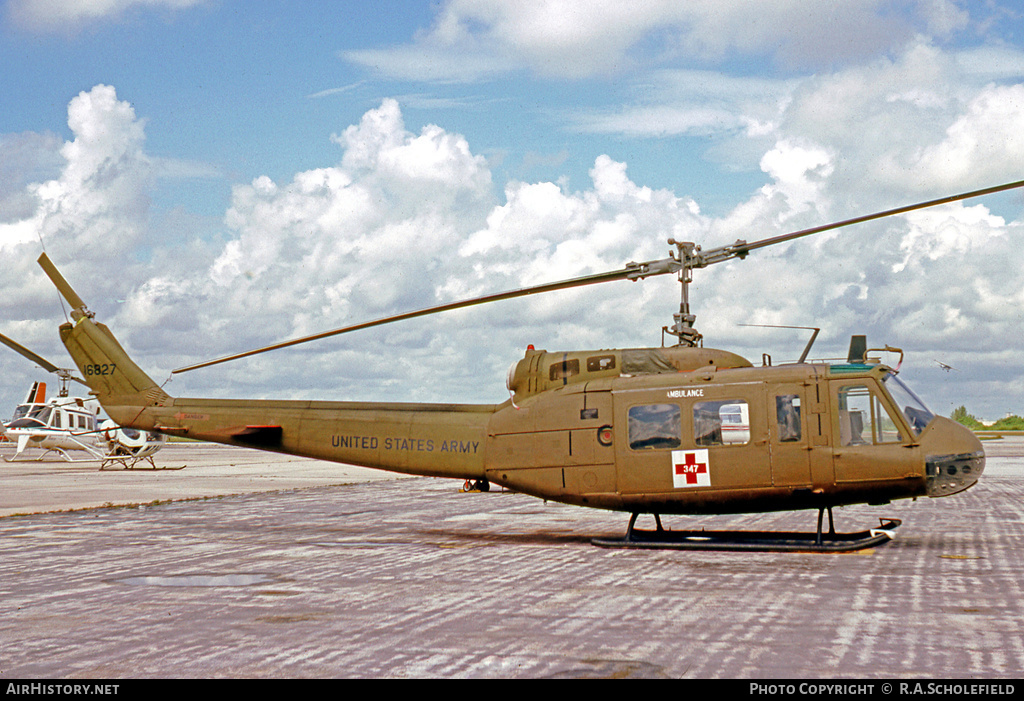 Aircraft Photo of 66-16827 / 16827 | Bell UH-1H Iroquois | USA - Army | AirHistory.net #9974