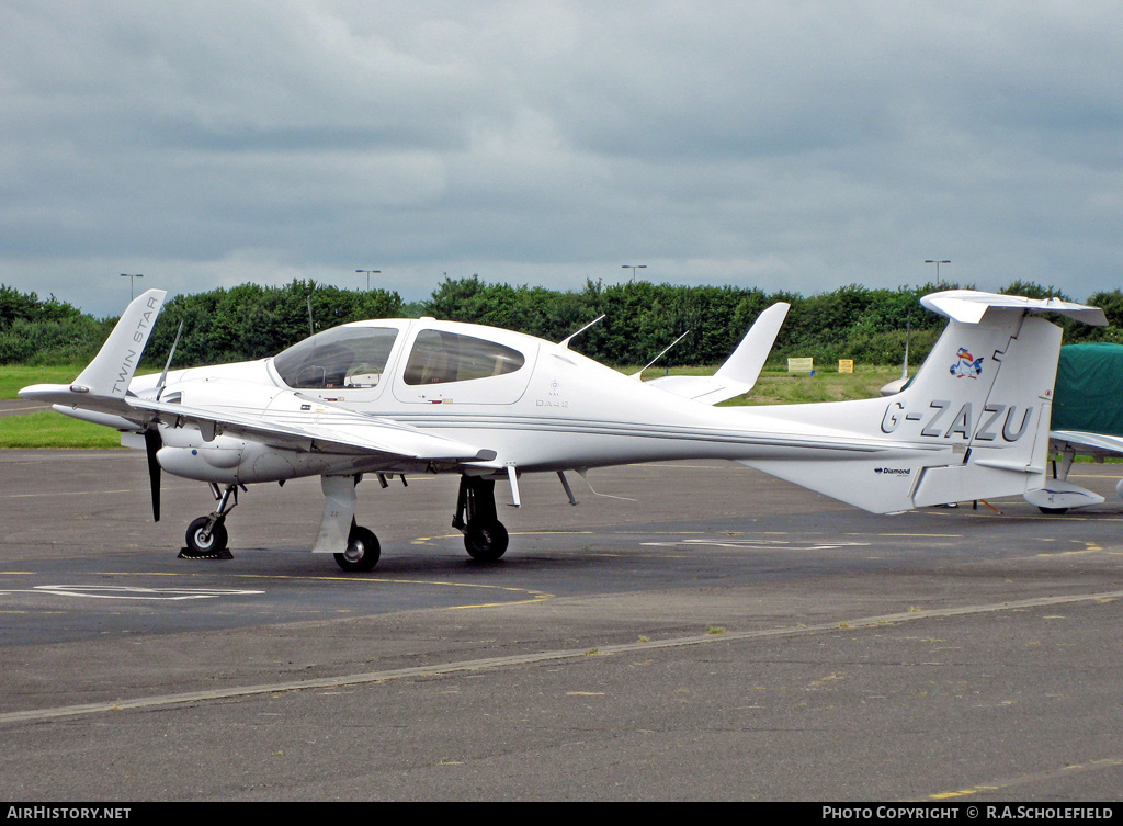 Aircraft Photo of G-ZAZU | Diamond DA42 Twin Star | AirHistory.net #9985