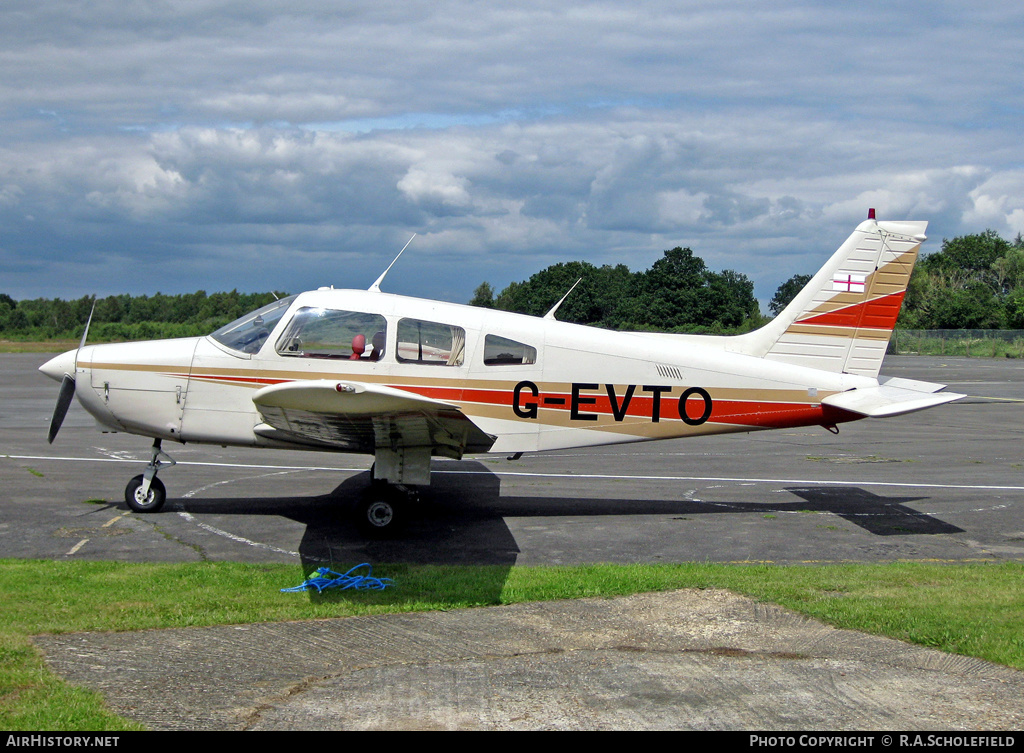 Aircraft Photo of G-EVTO | Piper PA-28-161 Warrior II | AirHistory.net #9986