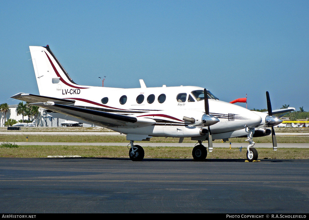 Aircraft Photo of LV-CKD | Raytheon C90B King Air | AirHistory.net #9990