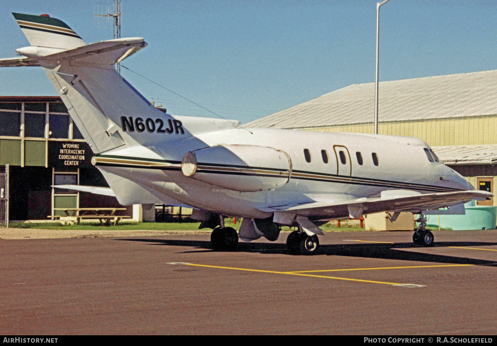 Aircraft Photo of N602JR | Hawker Siddeley HS-125-400A/731 | AirHistory.net #9994