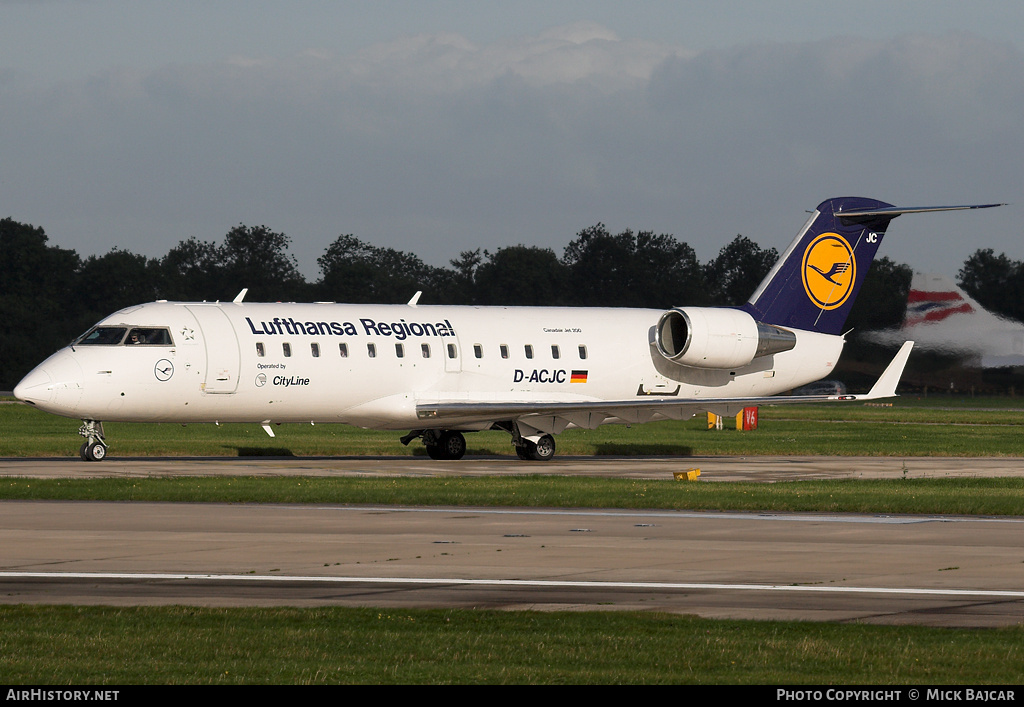 Aircraft Photo of D-ACJC | Canadair CRJ-200LR (CL-600-2B19) | Lufthansa Regional | AirHistory.net #10009