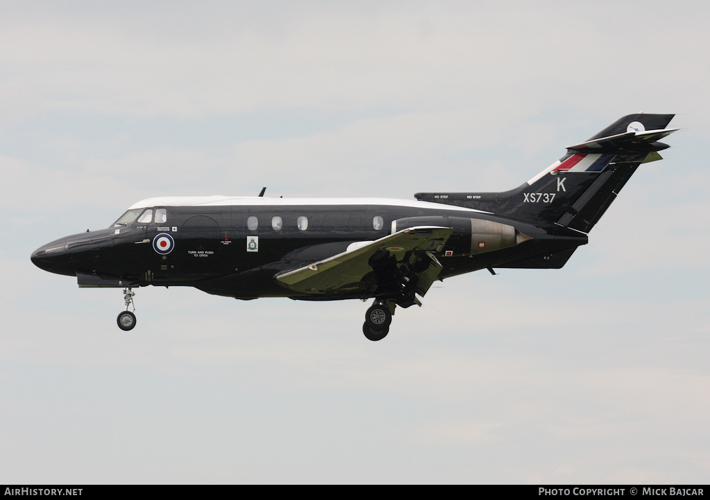 Aircraft Photo of XS737 | Hawker Siddeley HS-125-2 Dominie T1 | UK - Air Force | AirHistory.net #10015