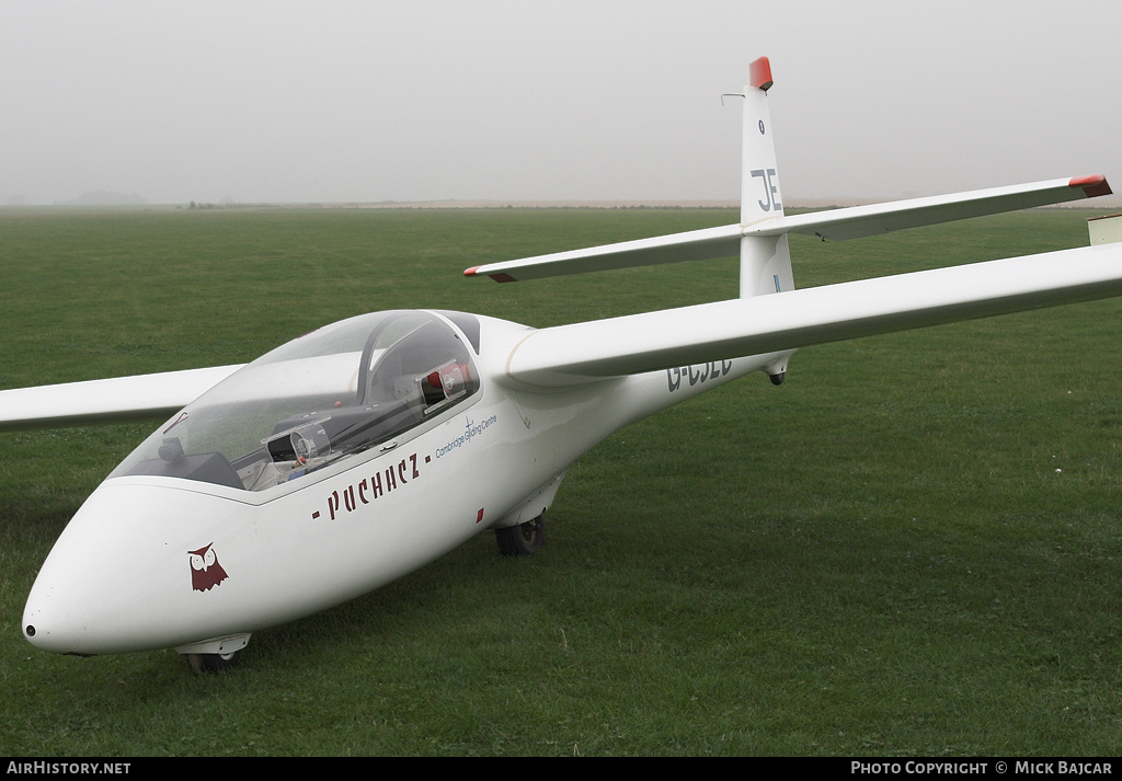 Aircraft Photo of G-CJEC | PZL-Bielsko SZD-50-3 Puchacz | Cambridge Gliding Centre | AirHistory.net #10029