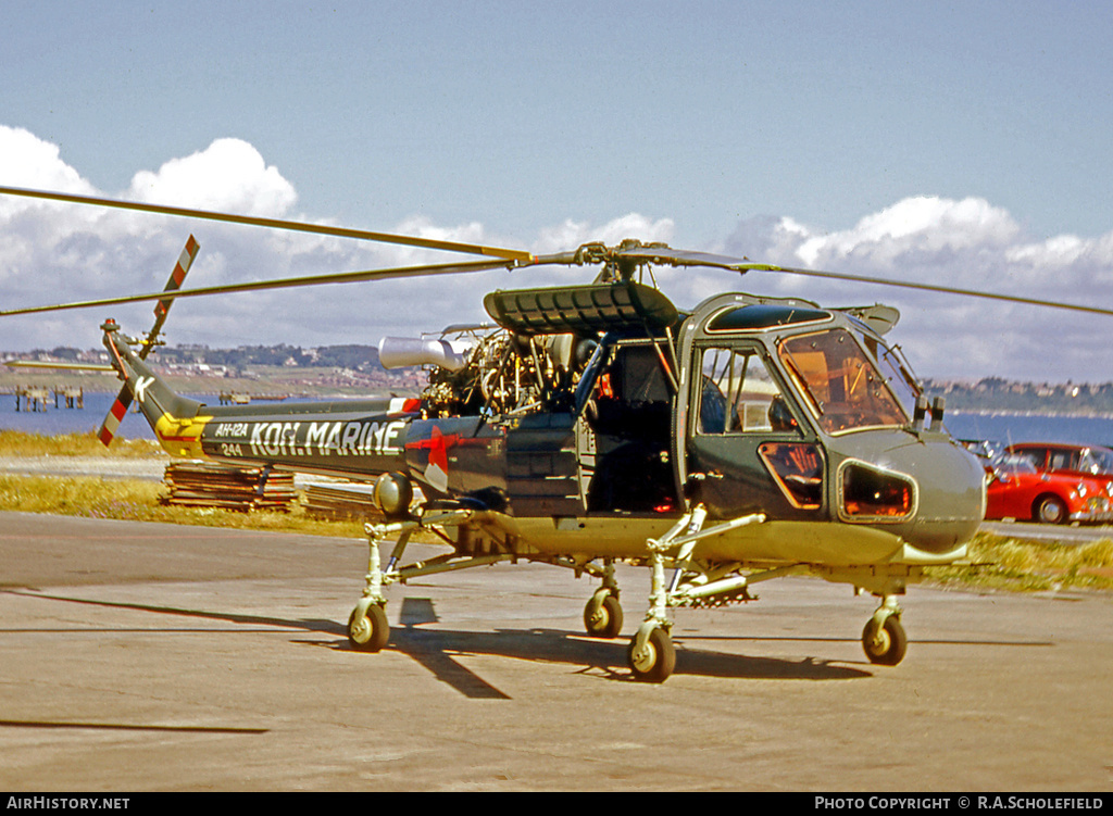 Aircraft Photo of 244 | Westland AH-12A Wasp (P-531-2) | Netherlands - Navy | AirHistory.net #10049