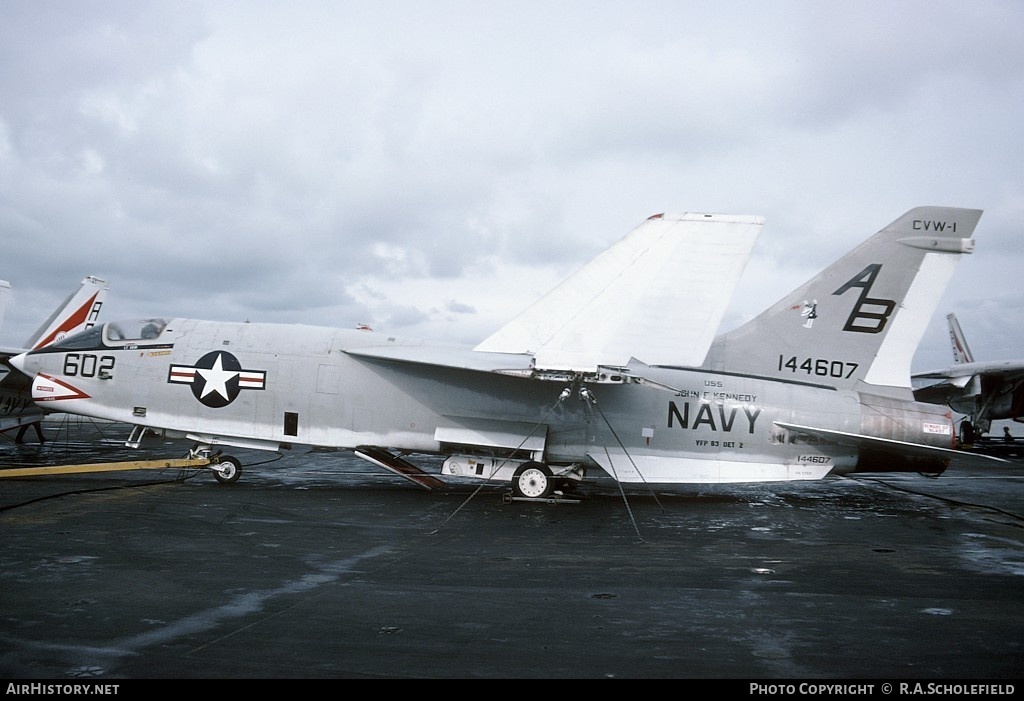 Aircraft Photo of 144607 | Vought RF-8G Crusader | USA - Navy | AirHistory.net #10051