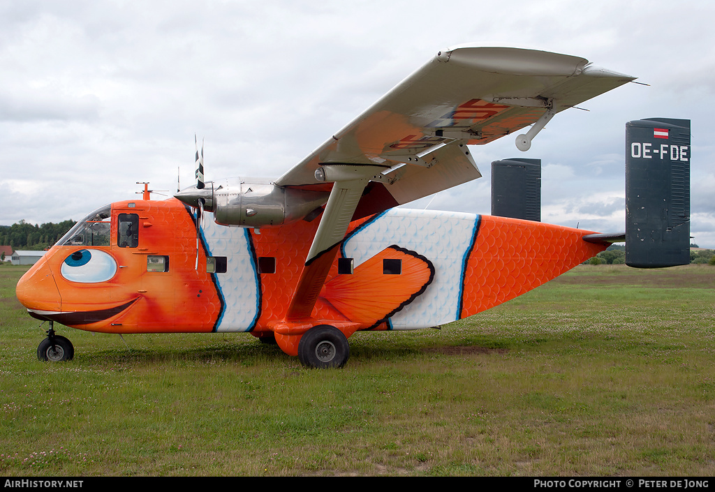 Aircraft Photo of OE-FDE | Short SC.7 Skyvan 3-100 | Pink Aviation Services | AirHistory.net #10082