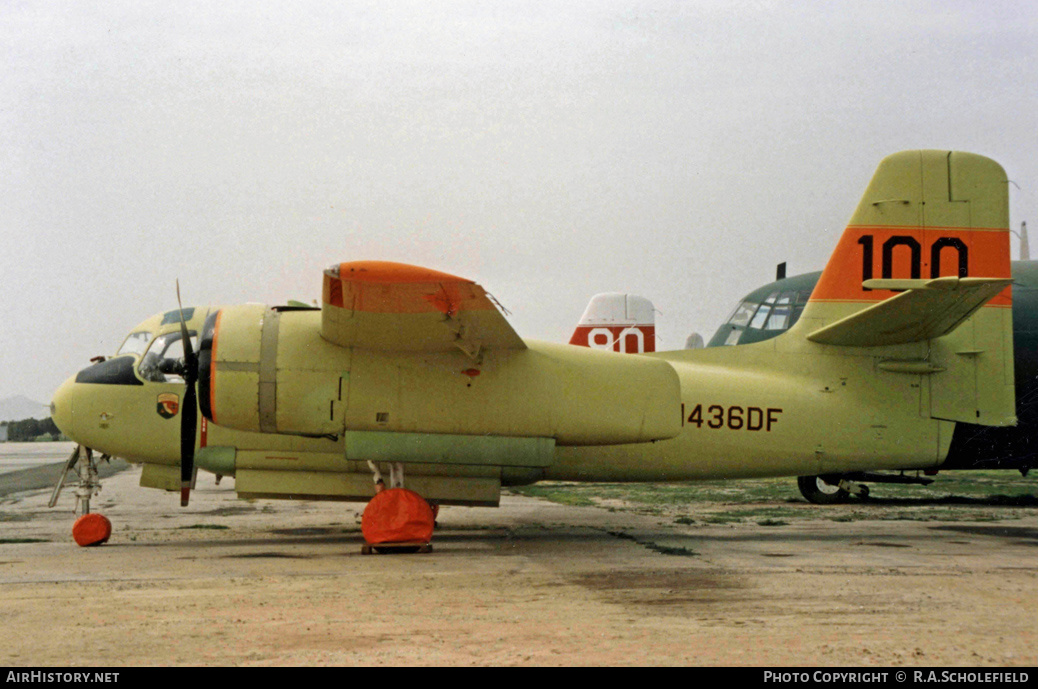 Aircraft Photo of N436DF | Grumman S-2A(AT) Tracker | California Department of Forestry - CDF | AirHistory.net #10089