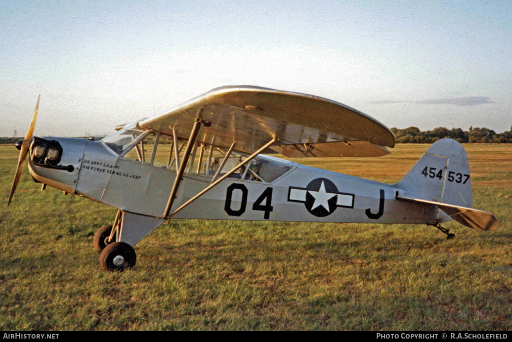 Aircraft Photo of G-BFDL / 454537 | Piper J-3C-65 Cub | AirHistory.net #10092