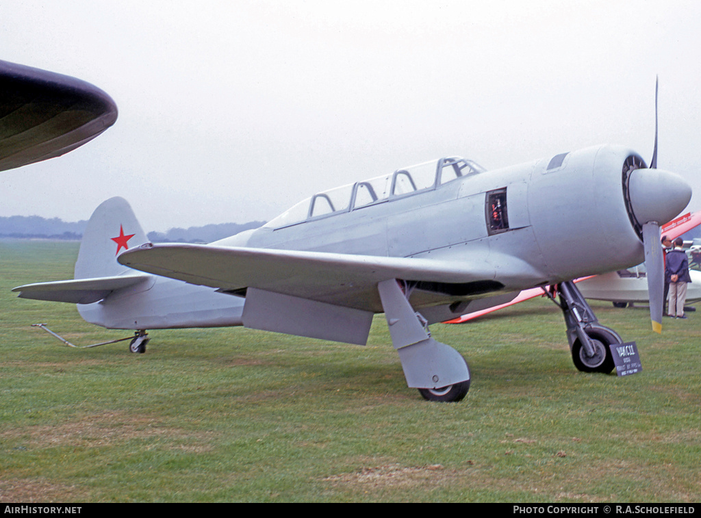 Aircraft Photo of G-AYAK | Let C.11 | Soviet Union - Air Force | AirHistory.net #10103