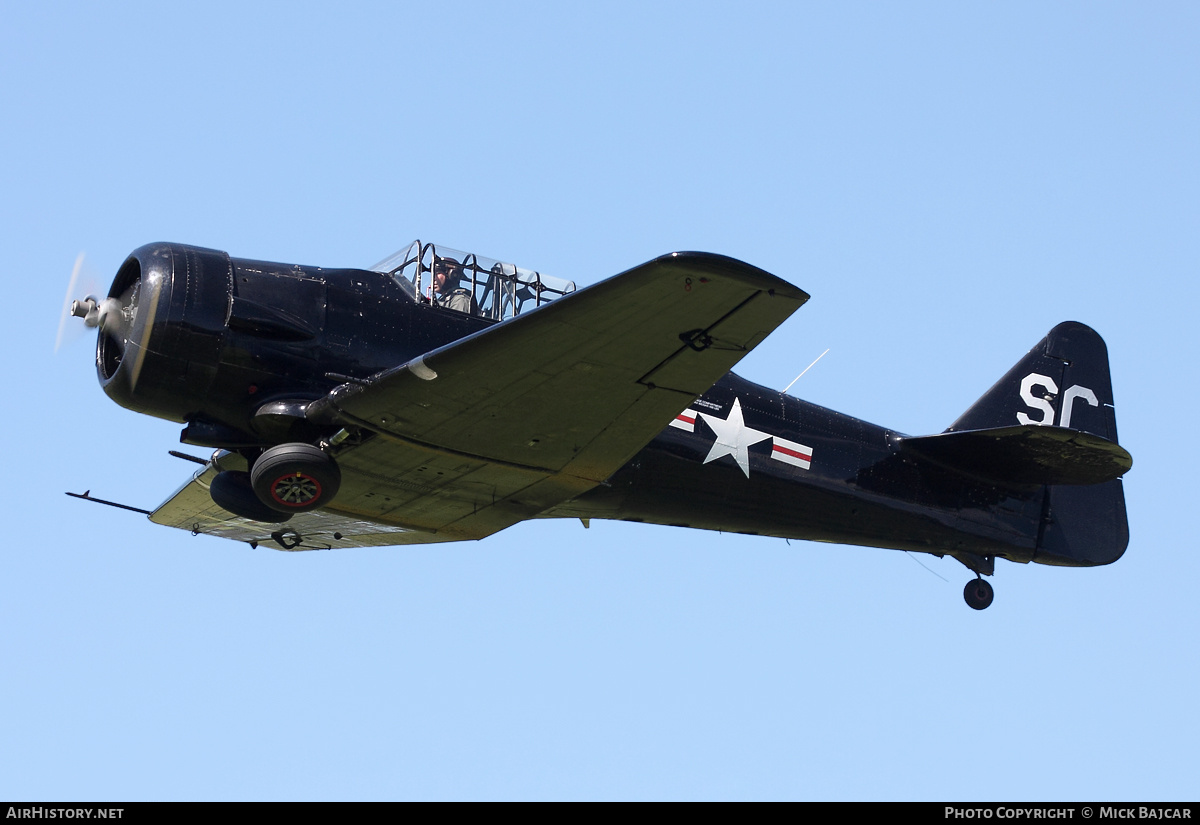 Aircraft Photo of G-AZSC | North American AT-16 Harvard IIB | USA - Air Force | AirHistory.net #10122