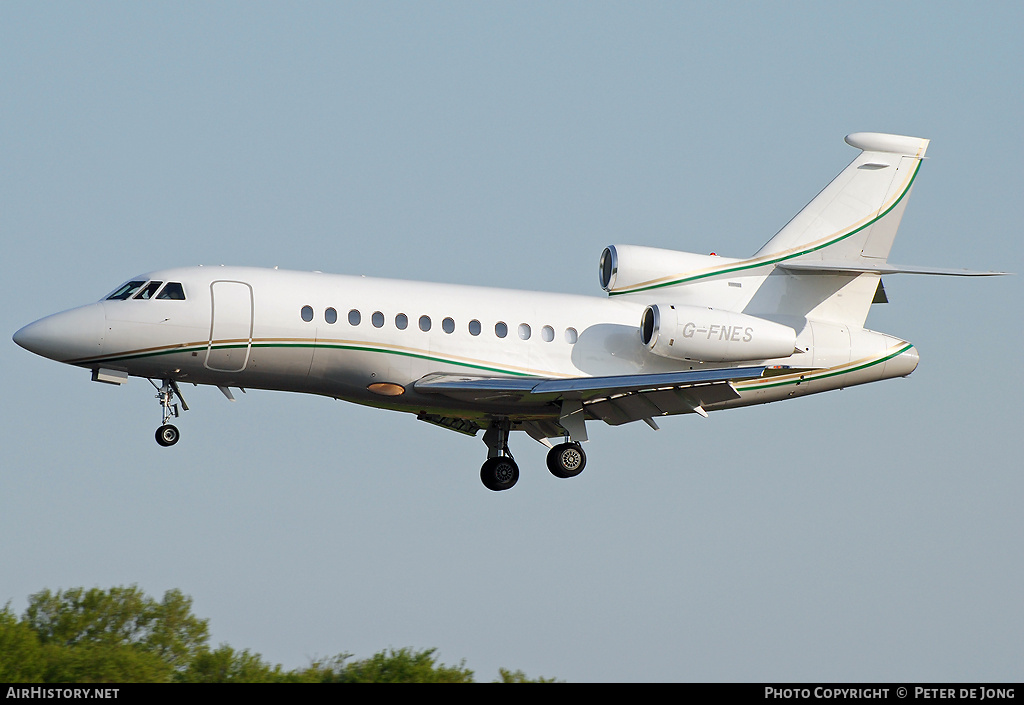 Aircraft Photo of G-FNES | Dassault Falcon 900EX | AirHistory.net #10140