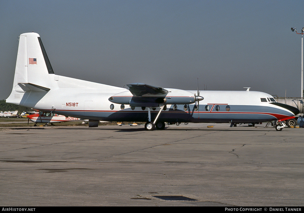 Aircraft Photo of N518T | Fairchild Hiller FH-227 | Tenneco | AirHistory.net #10152