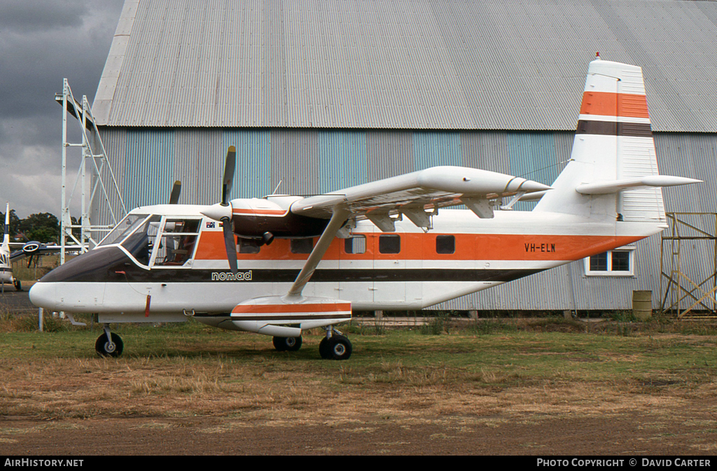 Aircraft Photo of VH-ELN | GAF N-22 Nomad | AirHistory.net #10156