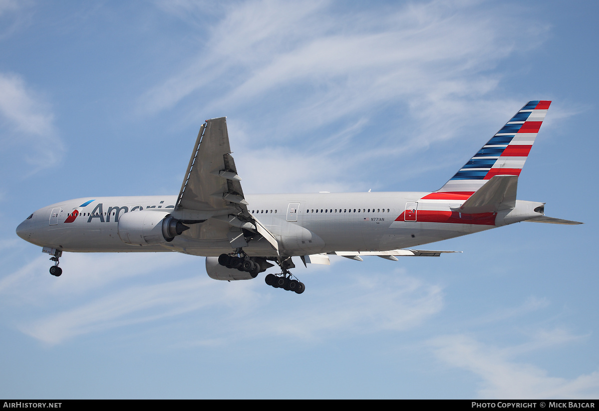 Aircraft Photo of N771AN | Boeing 777-223/ER | American Airlines | AirHistory.net #10169