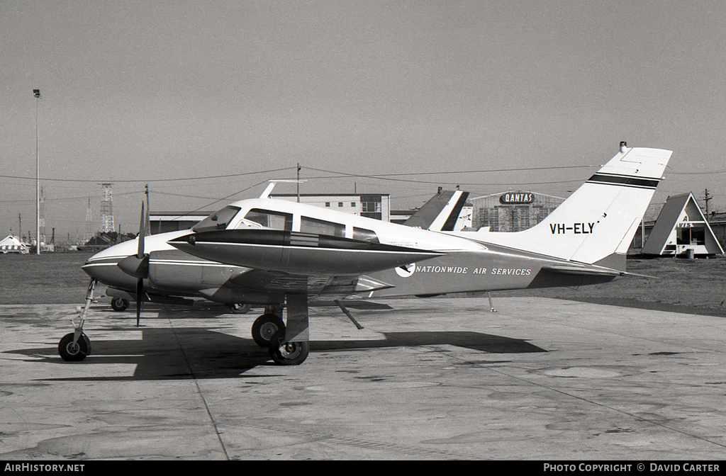 Aircraft Photo of VH-ELY | Cessna 310I | Nationwide Air Services | AirHistory.net #10176