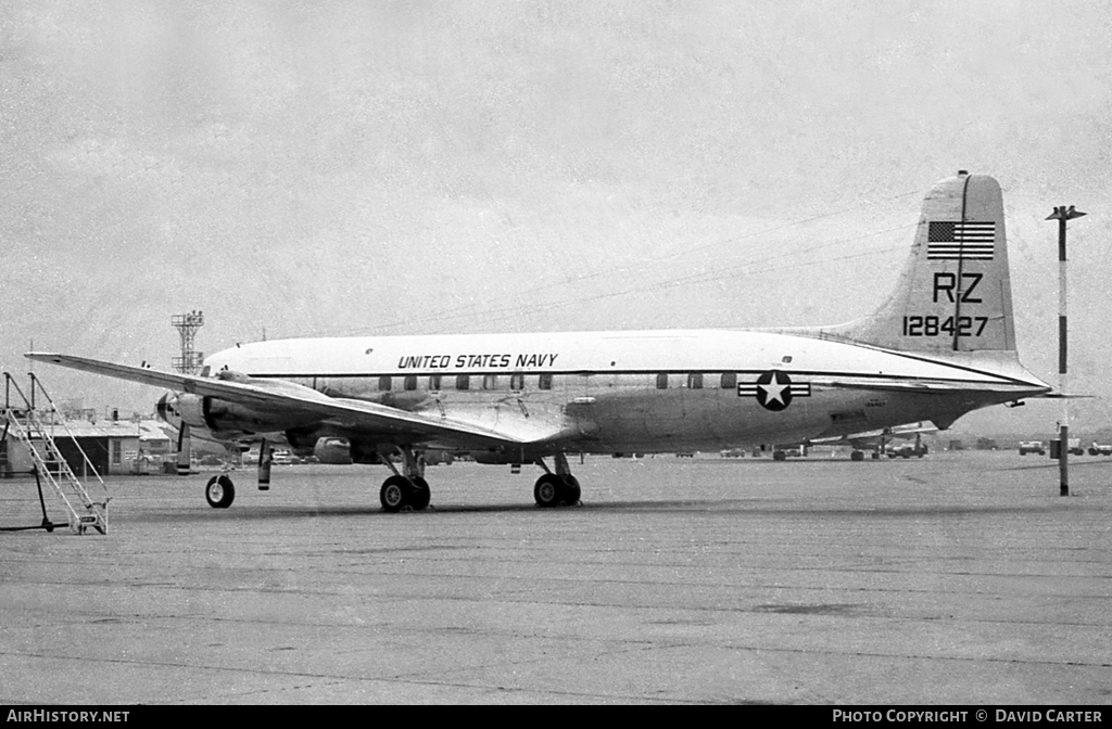 Aircraft Photo of 128427 | Douglas VC-118B Liftmaster (DC-6A) | USA - Navy | AirHistory.net #10177