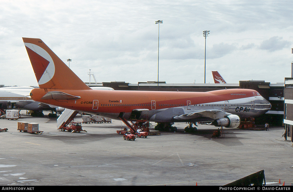 Aircraft Photo of C-FCRE | Boeing 747-217B | CP Air | AirHistory.net #10181