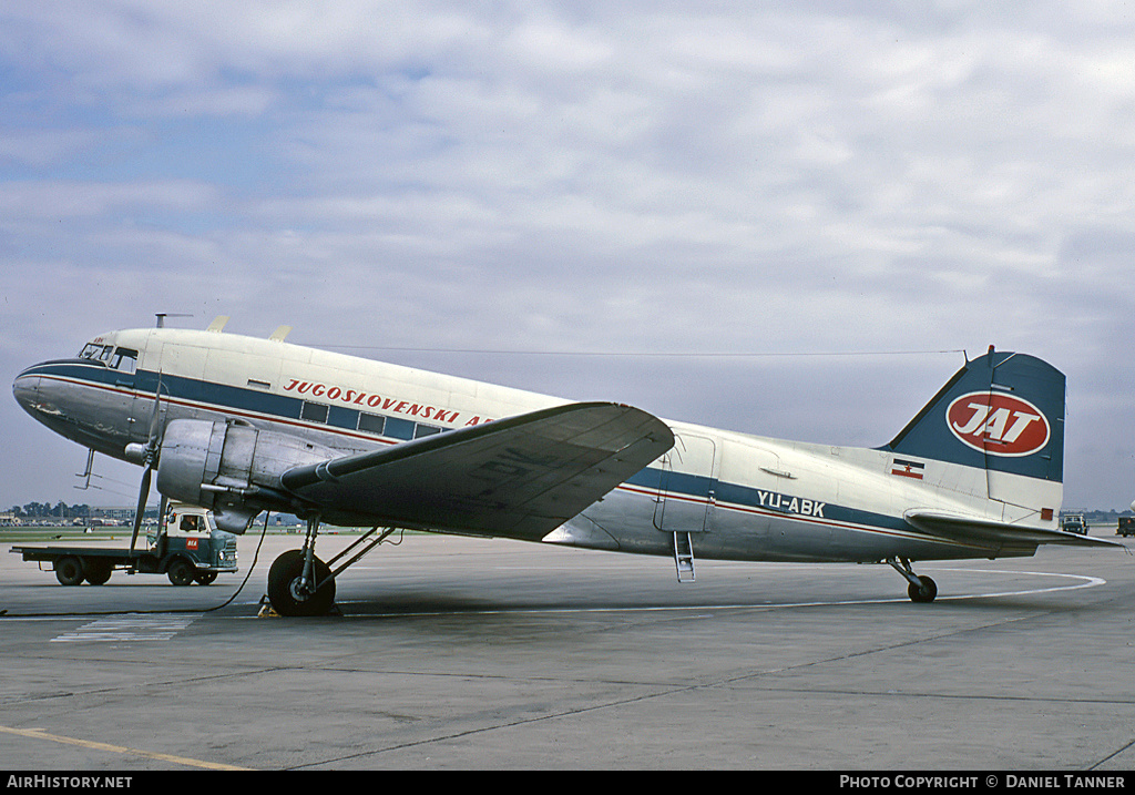 Aircraft Photo of YU-ABK | Douglas C-47B Skytrain | Jugoslovenski Aerotransport - JAT | AirHistory.net #10197