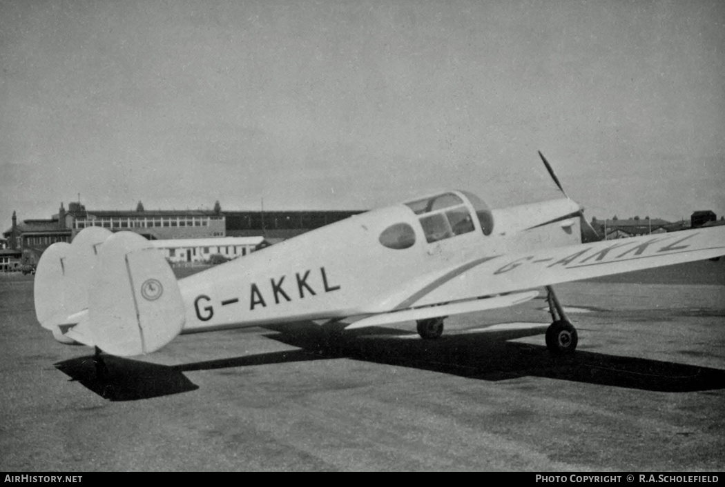 Aircraft Photo of G-AKKL | Miles M.38 Messenger 2A | AirHistory.net #10200