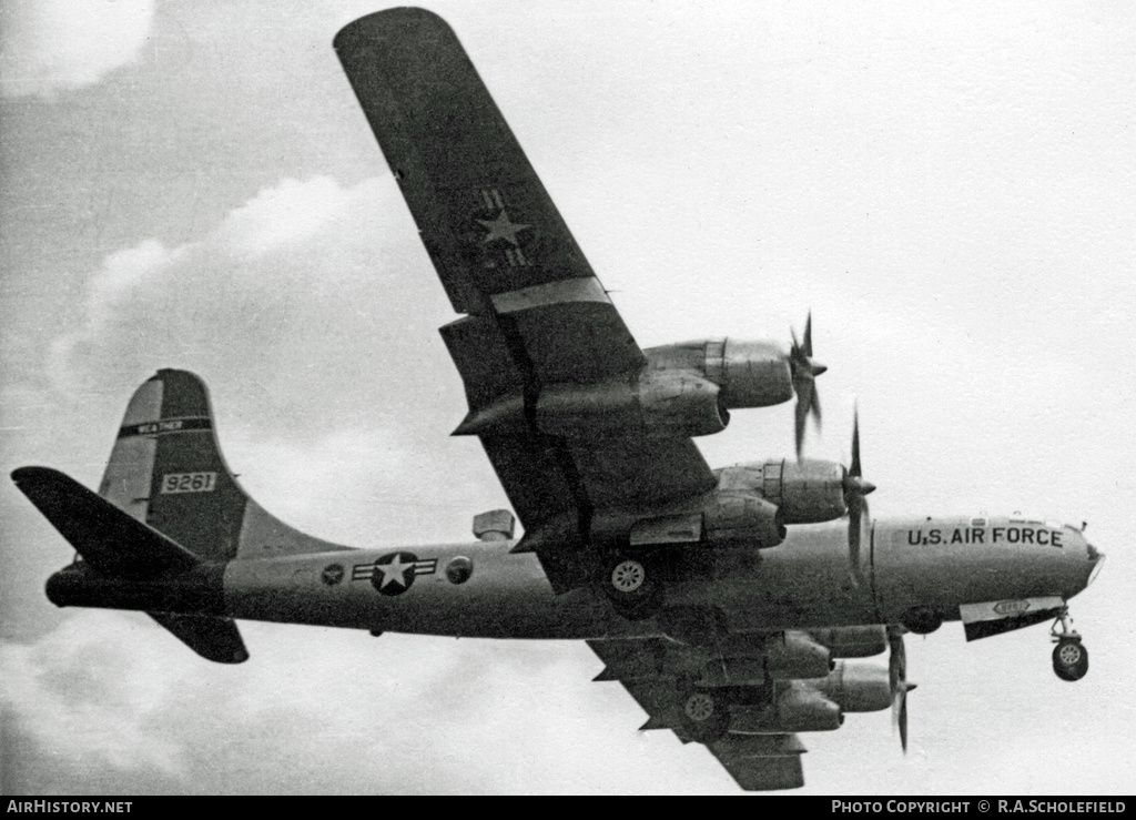 Aircraft Photo of 49-261 / 9261 | Boeing WB-50D Superfortress | USA - Air Force | AirHistory.net #10208