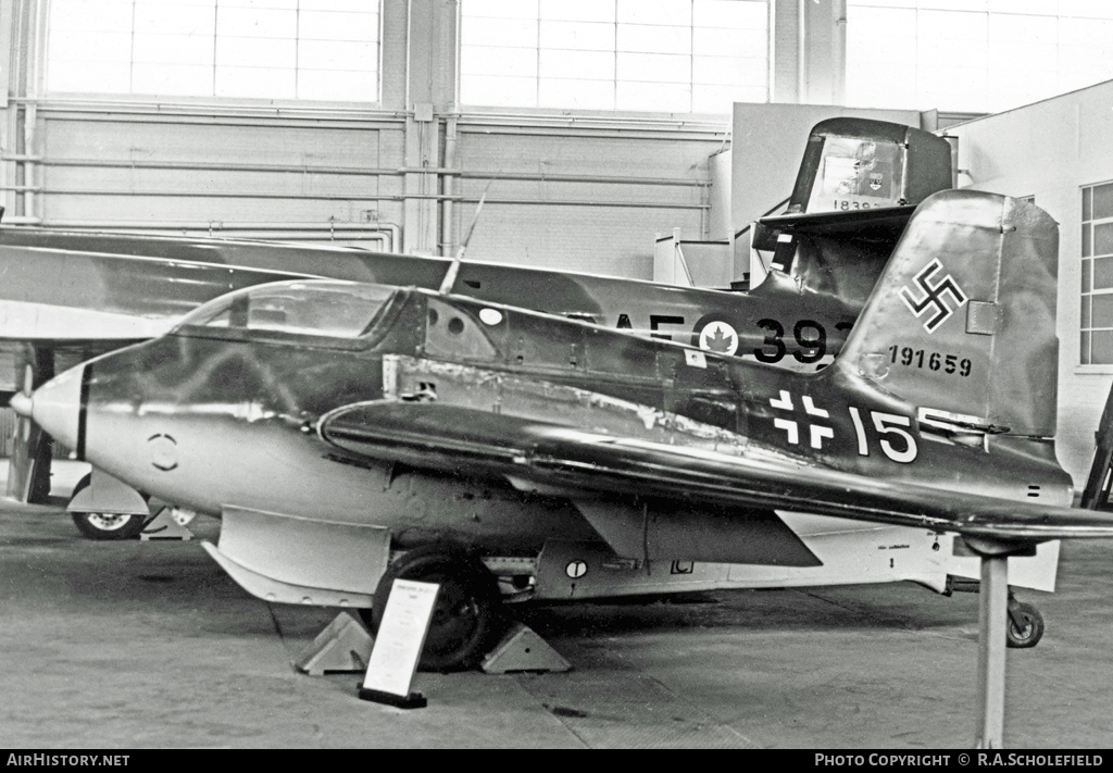 Aircraft Photo of 191659 | Messerschmitt Me-163B-1A Komet | Germany - Air Force | AirHistory.net #10211