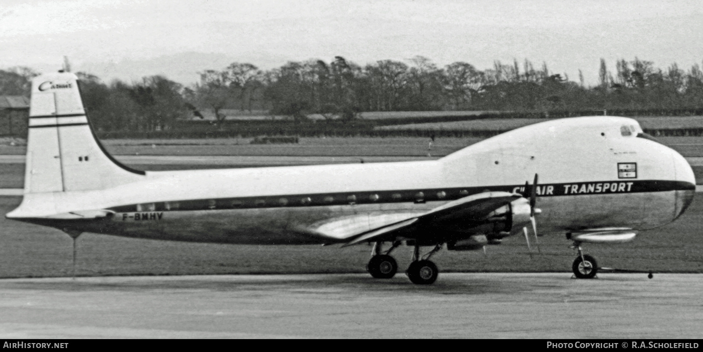 Aircraft Photo of F-BMHV | Aviation Traders ATL-98 Carvair | Cie Air Transport | AirHistory.net #10215