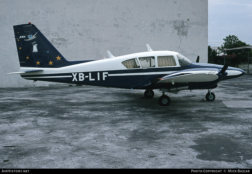 Aircraft Photo of XB-LIF | Piper PA-23-250 Aztec | AirHistory.net #10221