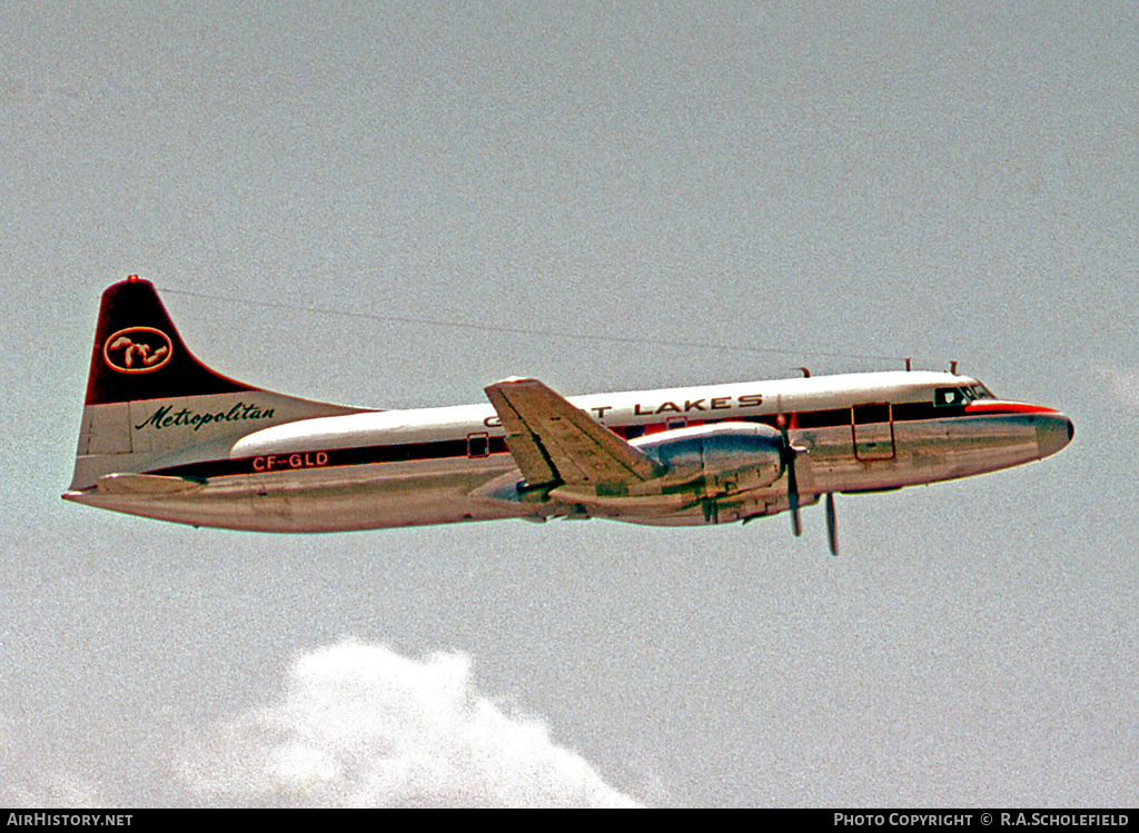 Aircraft Photo of CF-GLD | Convair 440-11 Metropolitan | Great Lakes Airlines | AirHistory.net #10238