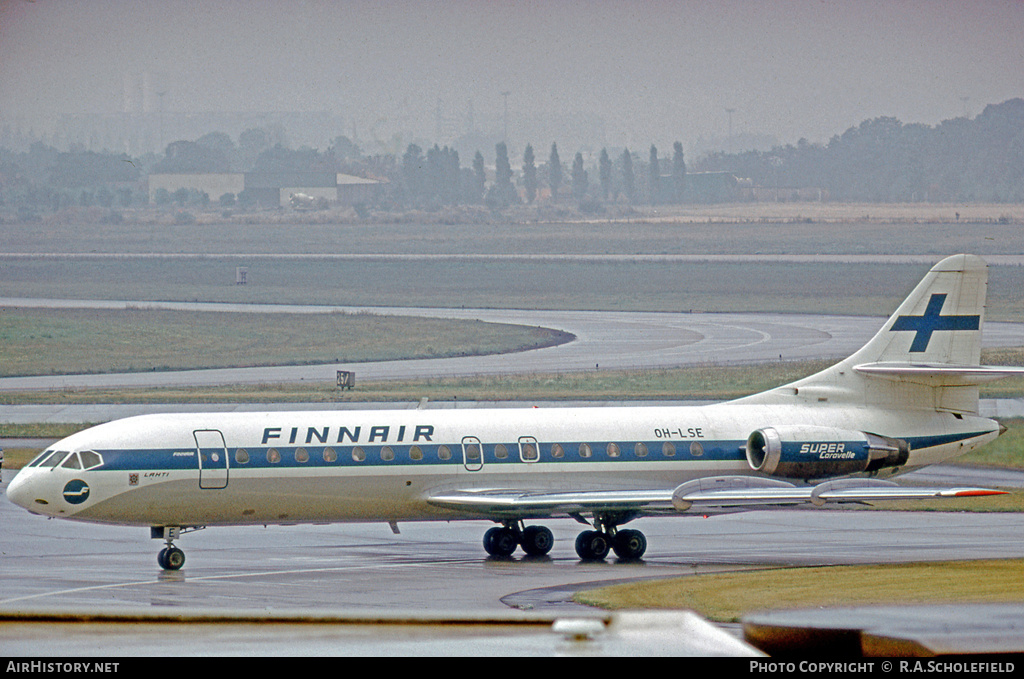 Aircraft Photo of OH-LSE | Sud SE-210 Caravelle 10B3 Super B | Finnair | AirHistory.net #10241