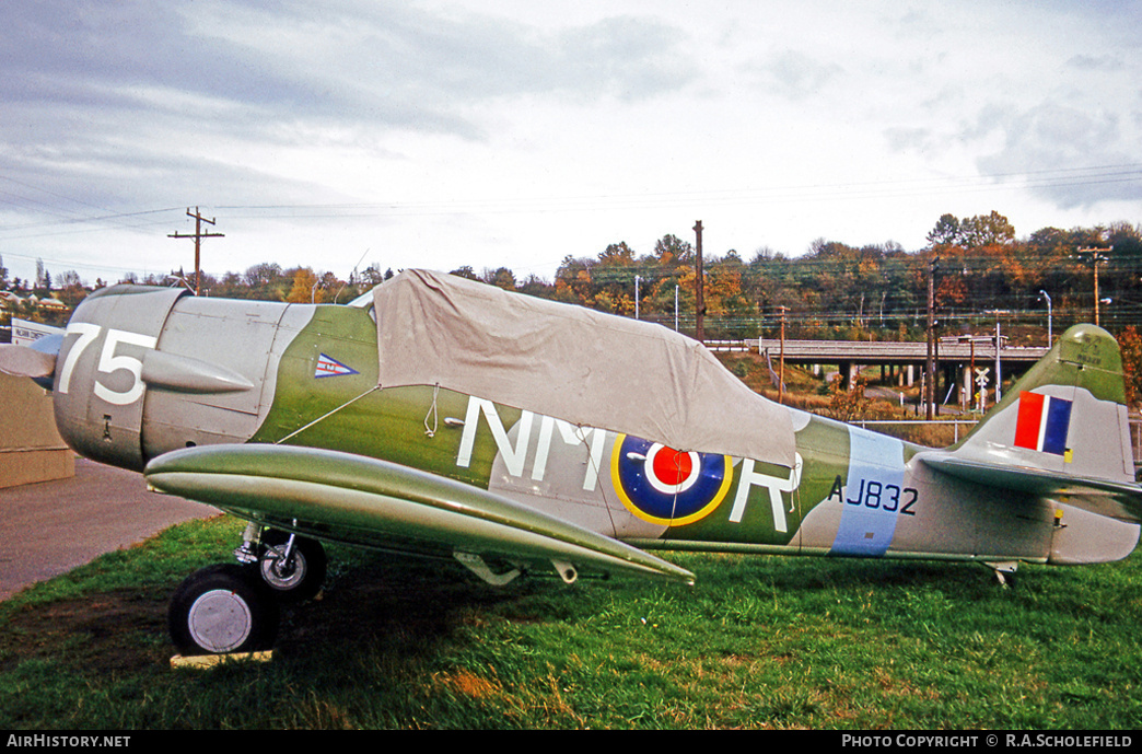 Aircraft Photo of N832N | North American AT-16 Harvard II | AirHistory.net #10243