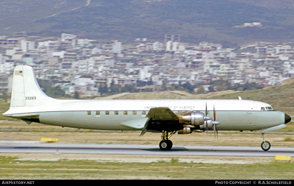 Aircraft Photo of 53-3269 / 33269 | Douglas C-118A Liftmaster (DC-6A) | USA - Air Force | AirHistory.net #10254