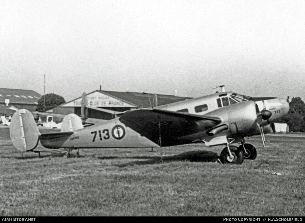 Aircraft Photo of 713 | Beech TC-45J Expeditor | France - Navy | AirHistory.net #10257