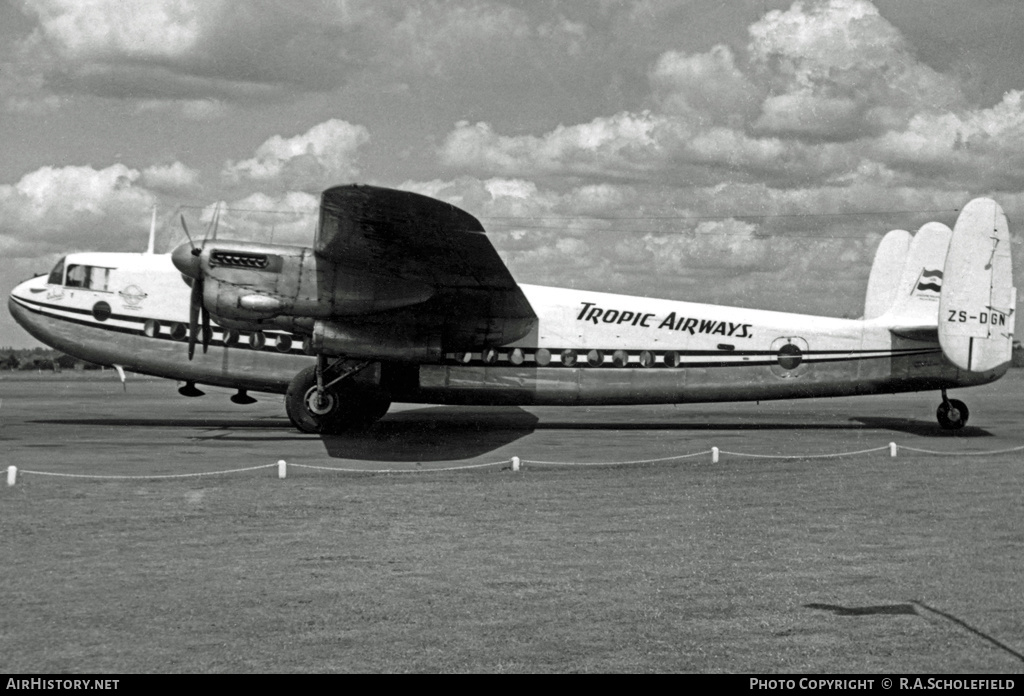Aircraft Photo of ZS-DGN | Avro 685 York C1 | Tropic Airways | AirHistory.net #10258