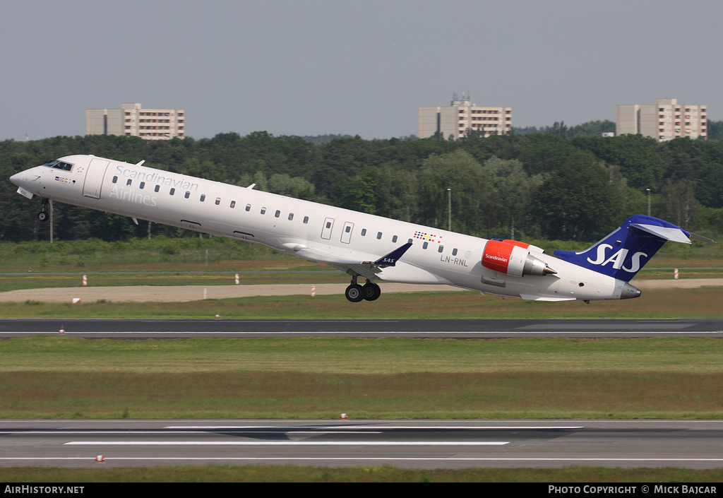 Aircraft Photo of LN-RNL | Bombardier CRJ-900 (CL-600-2D24) | Scandinavian Airlines - SAS | AirHistory.net #10273
