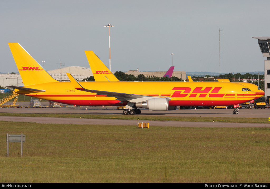 Aircraft Photo of G-DHLE | Boeing 767-3JHF | DHL International | AirHistory.net #10274