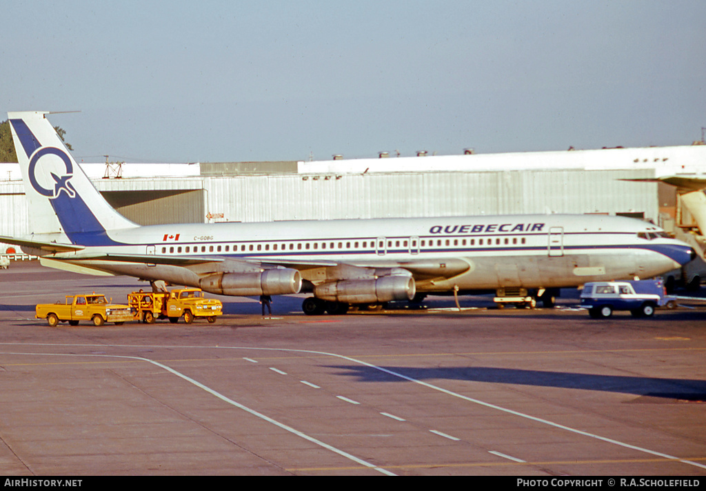 Aircraft Photo of C-GQBG | Boeing 707-123B | Quebecair | AirHistory.net #10291