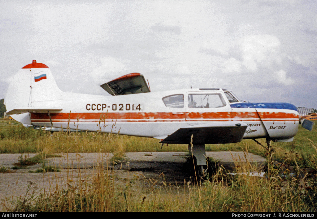 Aircraft Photo of CCCP-02014 | Yakovlev Yak-18T | Aeroflot | AirHistory.net #10300