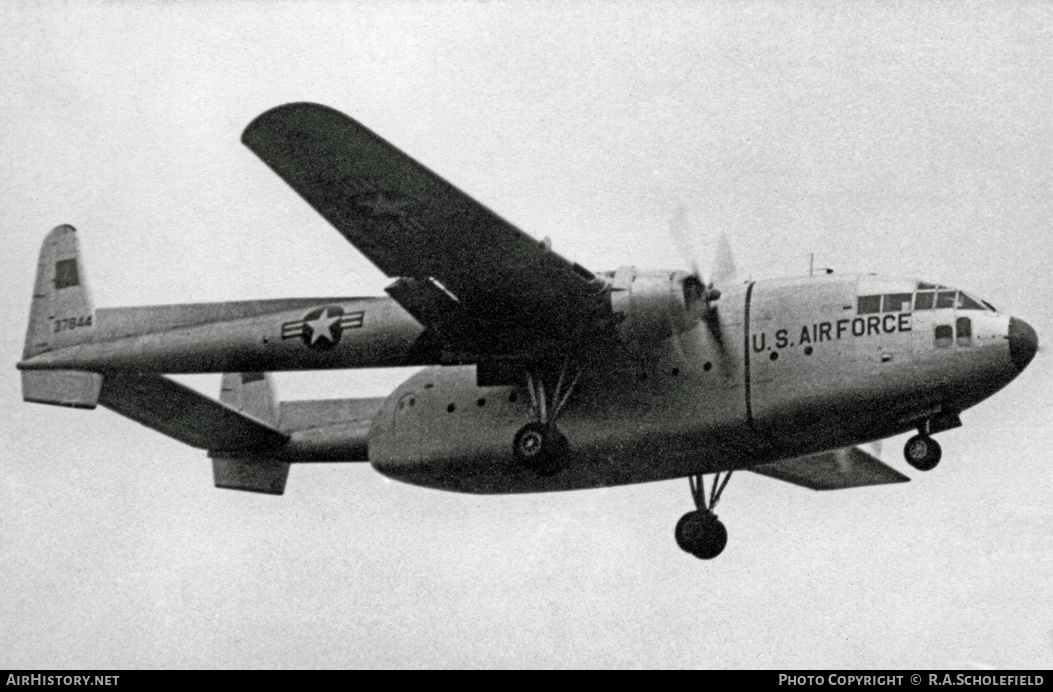 Aircraft Photo of 53-7844 / 37844 | Fairchild C-119G Flying Boxcar | USA - Air Force | AirHistory.net #10301